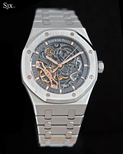 audemars piguet royal oak double balance skeleton|audemars piguet skeleton price.